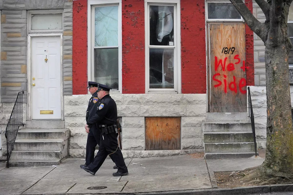Vacant property in baltimore
